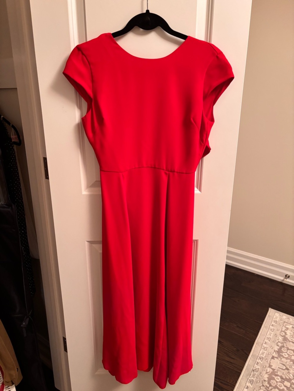 Babaton Hamptons Red Midi Dress